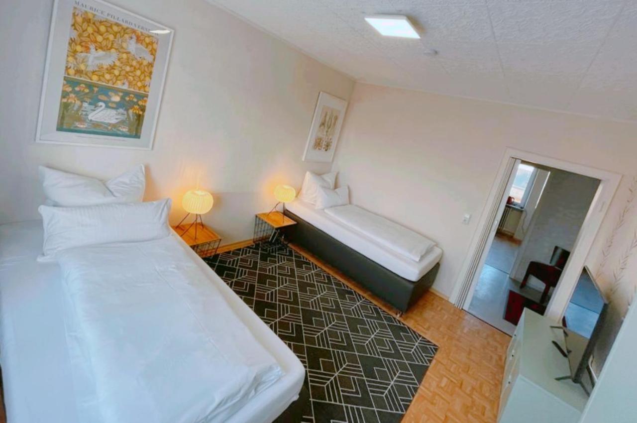 Apartment An Den Saarterrassen ซาร์บรึคเคน ภายนอก รูปภาพ